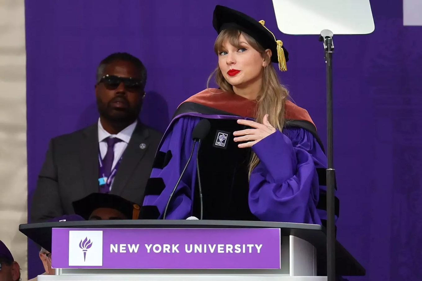 taylor swift honorary doctorate