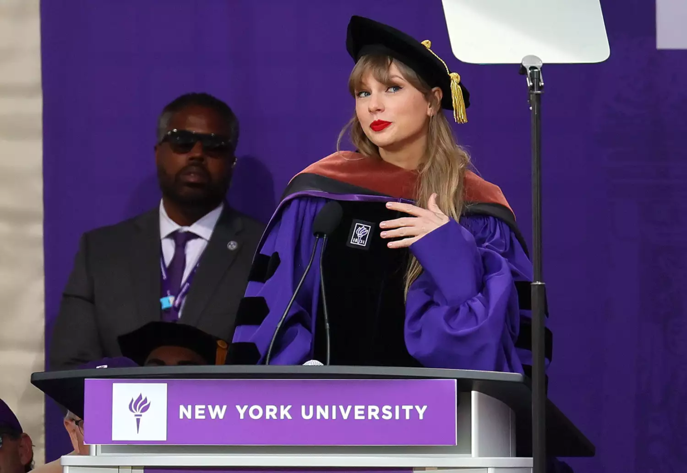 taylor swift honorary doctorate