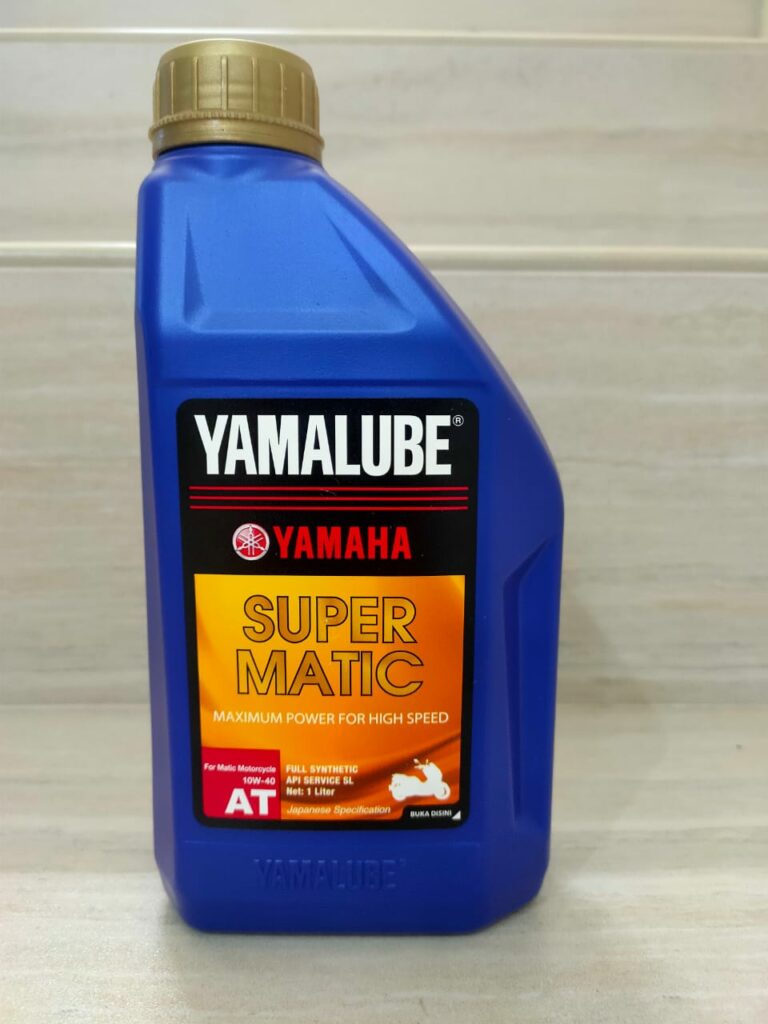 yamalube super matic - oli motor matic terbaik