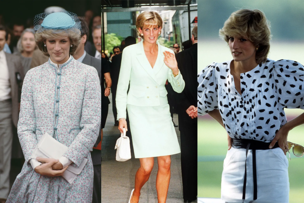 lady diana fashion