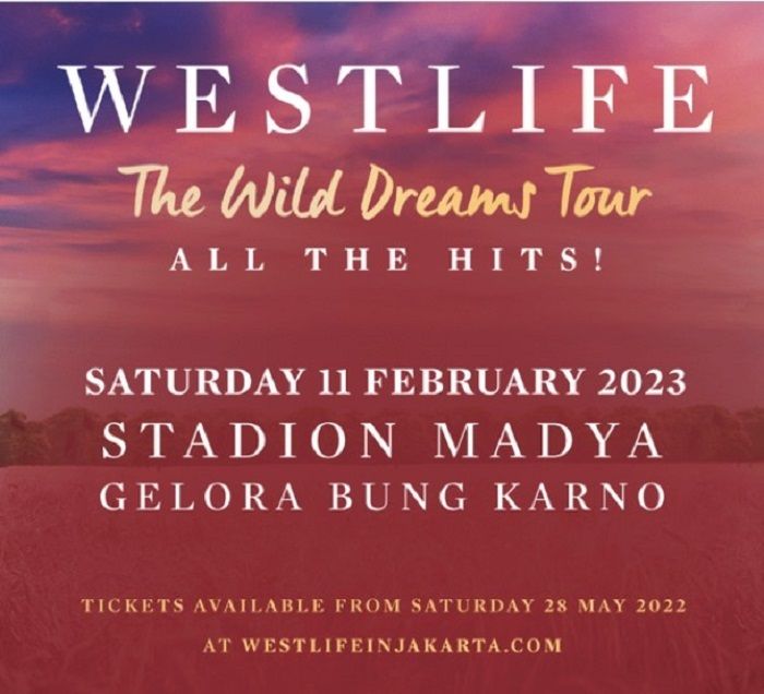 konser westlife 2023 indonesia