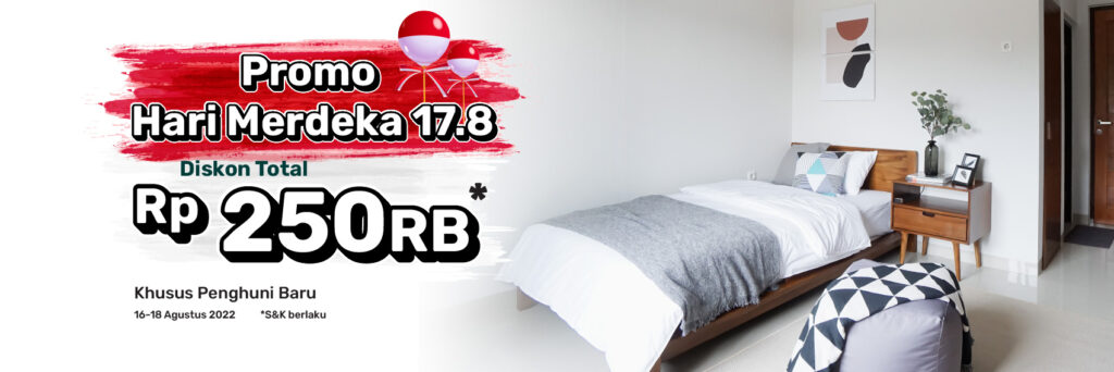 Promo Diskon Hari Kemerdekaan 17 Agustus - Rukita