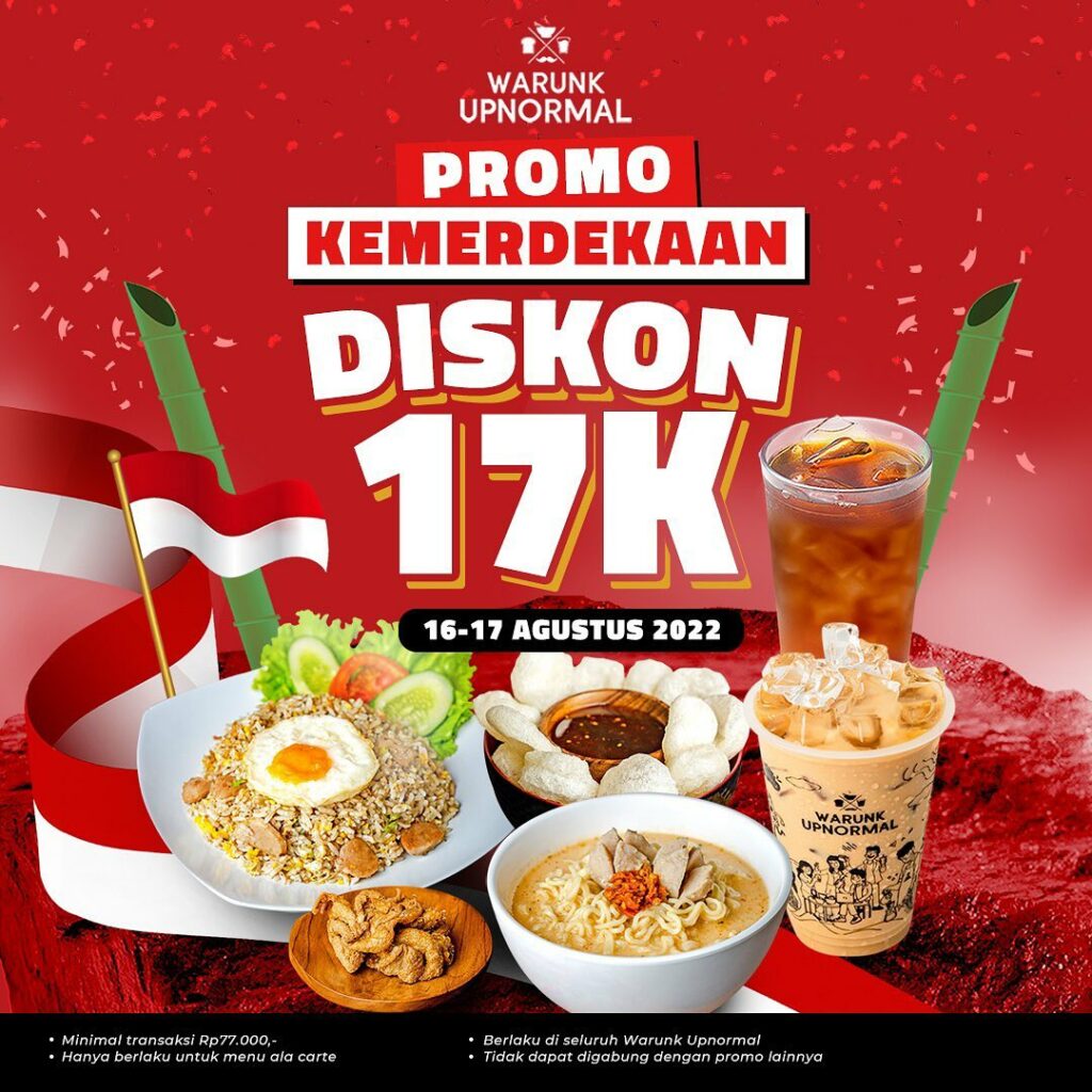 Promo Diskon Hari Kemerdekaan 17 Agustus