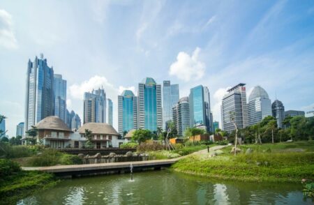 taman kota populer di indonesia