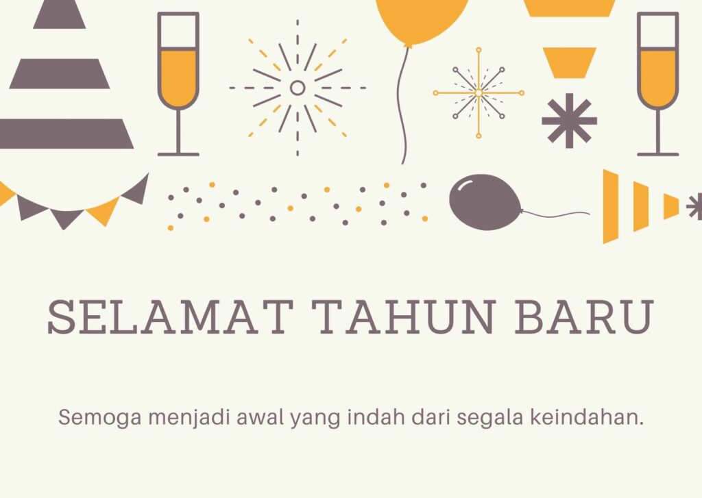 selamat tahun baru berbagai bahasa