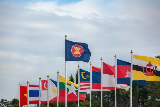 bendera asia